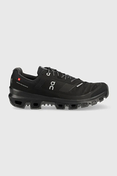 foto черевики on-running cloudventure waterproof чоловічі колір чорний