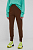foto бавовняні штани reebok classic h46816 жіночі колір коричневий однотонні
