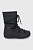 foto зимові чоботи moon boot колір чорний