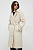 foto бавовняне пальто calvin klein колір бежевий перехідний двобортний