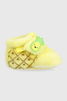 foto черевики для немовля ugg колір жовтий