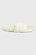 foto тапочки polo ralph lauren elenore slide колір білий