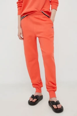 Podrobnoe foto спортивні штани g-star raw жіночі колір помаранчевий однотонні