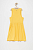 foto дитяча сукня tommy hilfiger колір жовтий mini розкльошена