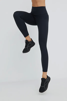 foto легінси для тренувань adidas yoga essentials жіночі колір чорний однотонні