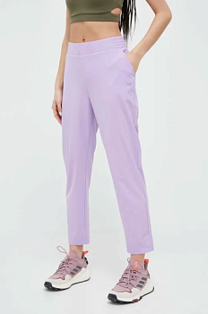foto спортивні штани helly hansen thalia 2.0 жіночі колір фіолетовий однотонні