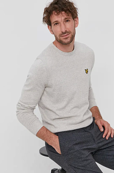 foto lyle & scott - светр з домішкою вовни