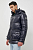 foto пухова куртка karl lagerfeld чоловіча колір синій зимова oversize