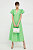 foto бавовняна сукня tommy hilfiger колір зелений maxi розкльошена