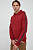 foto бавовняна кофта tommy hilfiger чоловіча колір бордовий з капюшоном з аплікацією