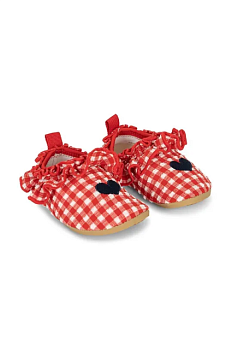 foto черевики для немовля konges sl?jd колір червоний