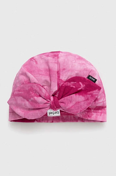 foto дитяча шапка broel sofia колір рожевий з тонкого трикотажу