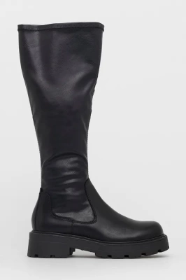 Podrobnoe foto чоботи vagabond cosmo 2.0 жіночі колір чорний на платформі