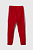 foto дитячі спортивні штани adidas originals колір червоний візерунок