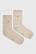 foto шкарпетки tommy hilfiger (2 pack) жіночі колір бежевий