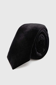 foto краватка hugo колір чорний