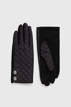 foto рукавички lauren ralph lauren жіночі колір чорний
