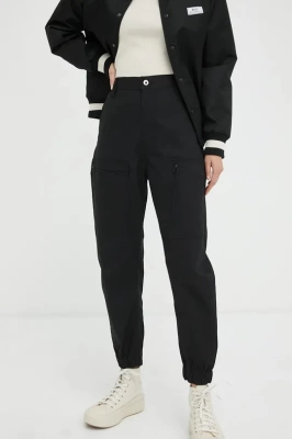 Podrobnoe foto штани g-star raw жіночі колір чорний висока посадка