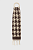 foto шарф answear lab жіночий колір коричневий візерунок