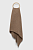 foto шарф pieces жіночий колір бежевий меланж