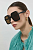foto сонцезахисні окуляри gucci gg1241s жіночі колір чорний