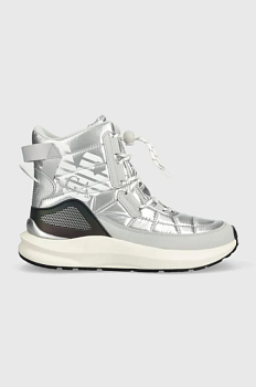 foto зимові чоботи ea7 emporio armani snow boot колір срібний