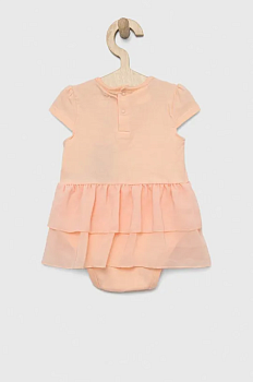 foto сукня для немовлят guess колір помаранчевий mini розкльошена