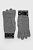 foto рукавички moschino жіночі колір сірий