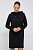 foto бавовняна сукня tommy hilfiger колір чорний midi oversize
