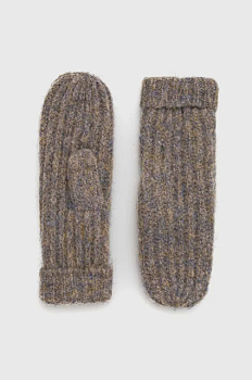 foto рукавички only жіночі колір бежевий