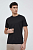 foto футболка з домішкою шовку liu jo колір чорний однотонний