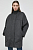 foto вовняне пальто trussardi жіночий колір сірий перехідний oversize