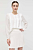 foto блузка з домішкою шовку liu jo колір білий з аплікацією