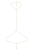 foto позолочений корпусний ланцюжок з перлами ania kruk summer body chain