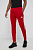 foto штани для тренувань adidas performance gj9869 чоловічі колір червоний однотонні
