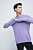 foto бавовняний светер medicine чоловічий колір фіолетовий легкий