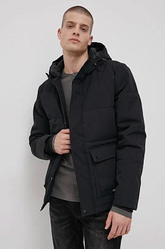 foto куртка solid чоловіча колір чорний зимова