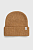 foto шапка з домішкою вовни selected homme колір бежевий з товстого трикотажу