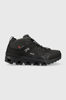 foto черевики on-running cloudtrax waterproof чоловічі колір чорний