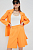 foto шорти only жіночі колір помаранчевий однотонні висока посадка