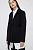 foto вовняне пальто calvin klein колір чорний перехідна