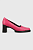 foto шкіряні туфлі vagabond edwina колір рожевий каблук блок 5310.101.46