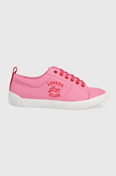 foto черевики hugo колір рожевий