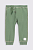 foto дитячі спортивні штани coccodrillo колір зелений однотонні