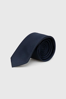 foto шовковий галстук coccinelle колір синій