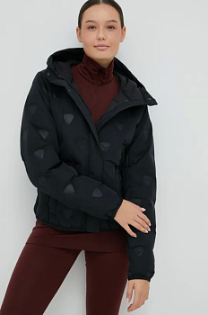 foto спортивна пухова куртка rossignol колір чорний