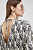 foto блузка sisley жіноча колір бежевий візерунок