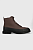 foto шкіряні черевики camper pix чоловічі колір коричневий