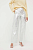 foto штани notes du nord жіночі колір срібний широке висока посадка