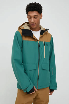 foto куртка billabong outsider колір зелений